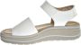 HARTJES Sandalen Dames 132.2002 Woogie Maat: 41 Materiaal: Leer Kleur: Wit - Thumbnail 8