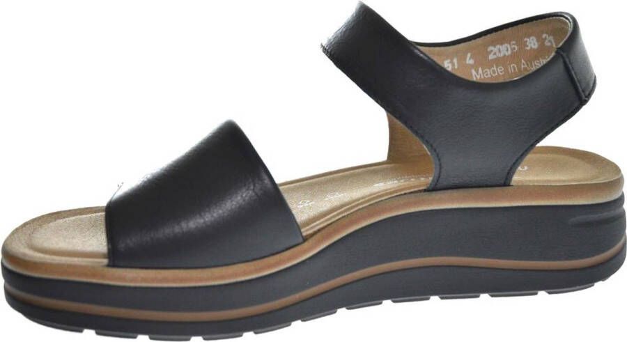 Hartjes Dames Sandalen Woogie Schwarz Zwart