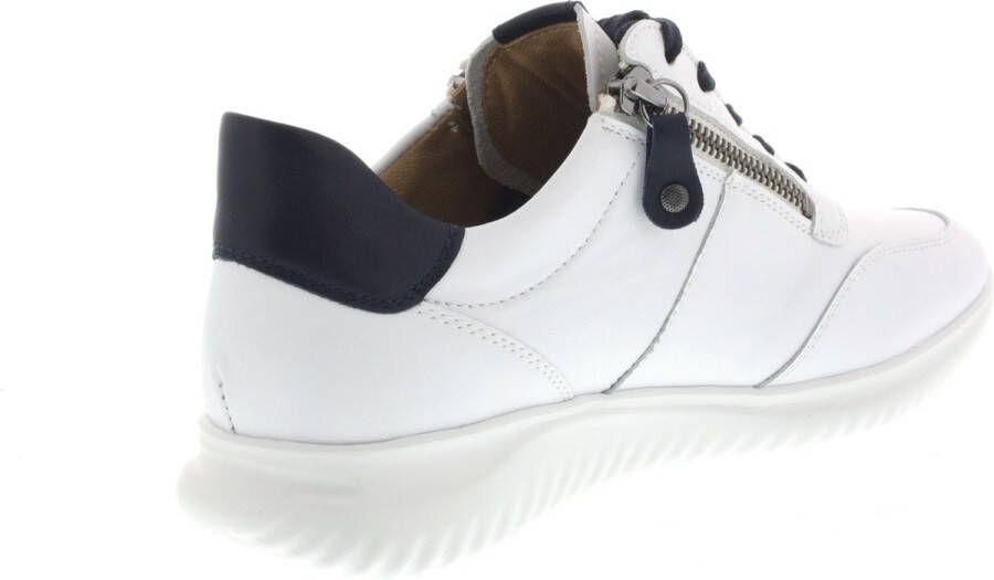 Hartjes 162.1138 witte sneaker met rits en uitneembaar voetbed - Foto 4