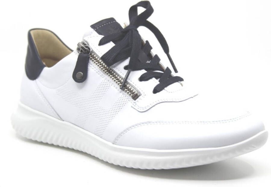 Hartjes 162.1138 witte sneaker met rits en uitneembaar voetbed - Foto 7