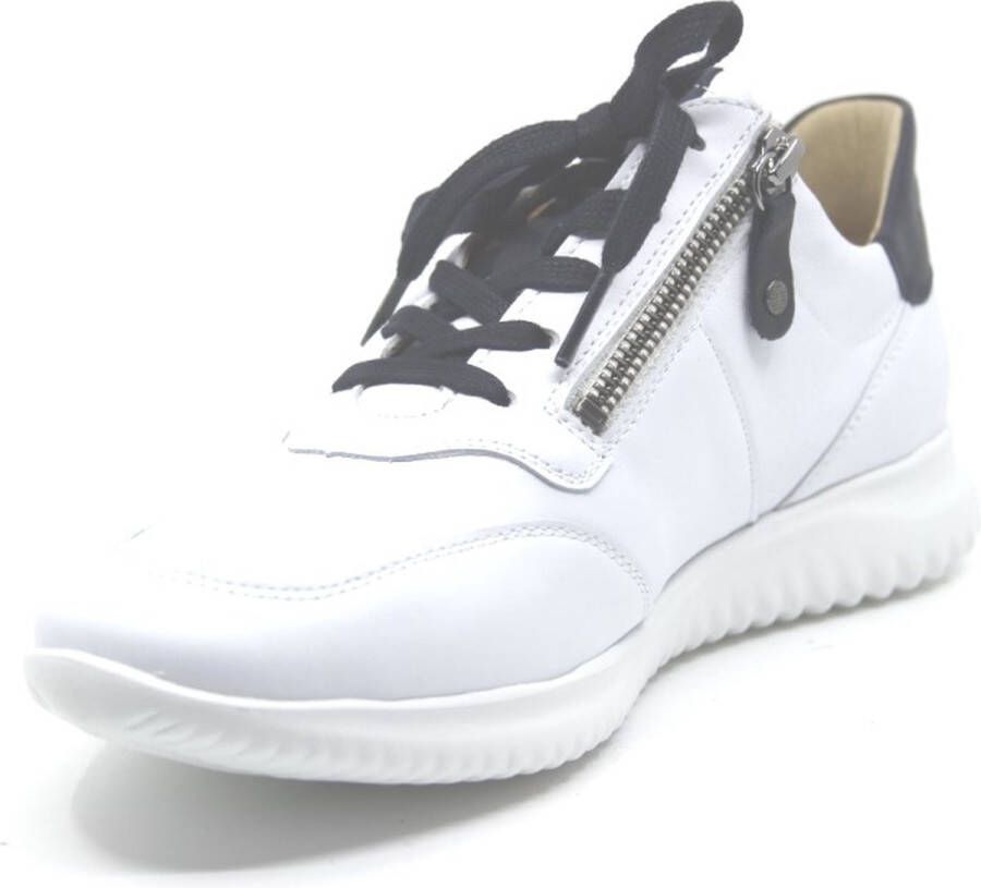 Hartjes 162.1138 witte sneaker met rits en uitneembaar voetbed - Foto 8