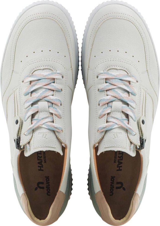 Hartjes Dames Veterschoenen Boogie Shoe Off White