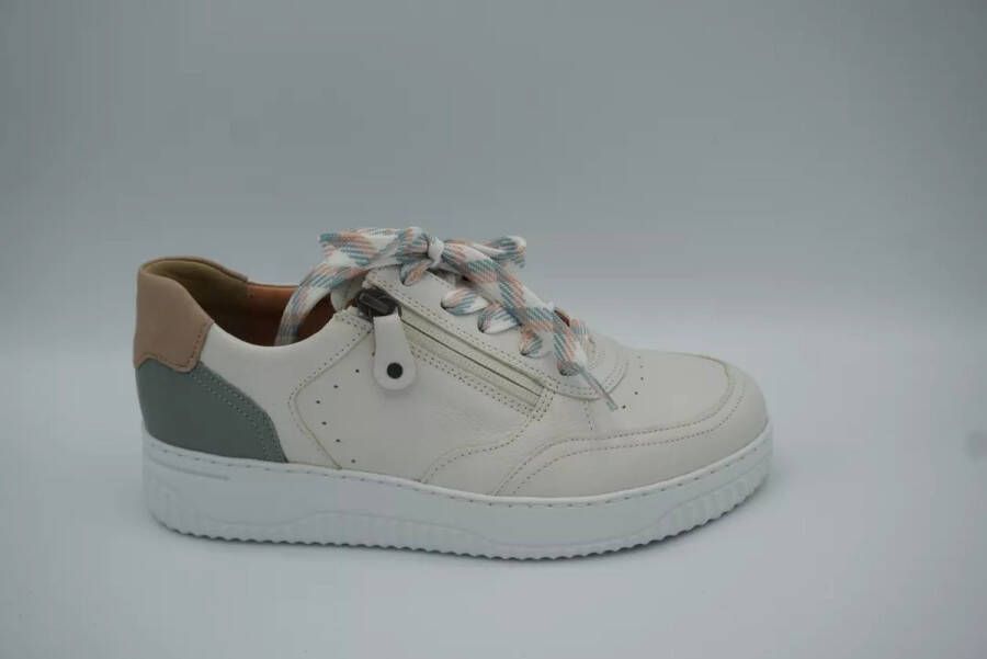 Hartjes Dames Veterschoenen Boogie Shoe Off White