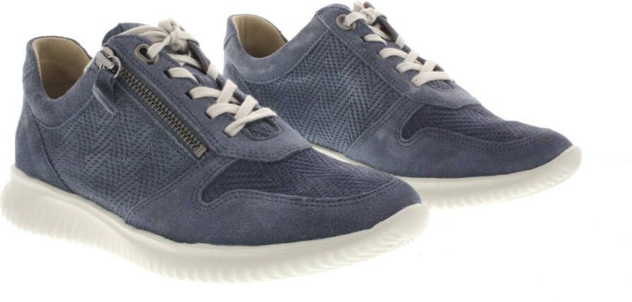 Hartjes Dames Veterschoenen Breeze Shoe 162.1121 Jeansblauw