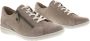 Hartjes Sneakers Dames Lage sneakers Damesschoenen Suède 162.0883 Taupe + - Thumbnail 8