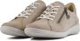 Hartjes Sneakers Dames Lage sneakers Damesschoenen Suède 162.0883 Taupe + - Thumbnail 9