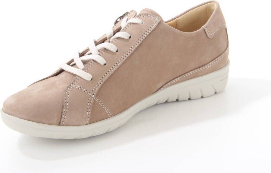 Hartjes Sneakers Dames Lage sneakers Damesschoenen Suède 162.0883 Taupe + - Foto 15
