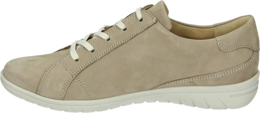 Hartjes Sneakers Dames Lage sneakers Damesschoenen Suède 162.0883 Taupe + - Foto 6