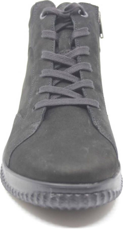 Hartjes Dames Veterschoenen Ethno Boot Natural Schwarz Zwart