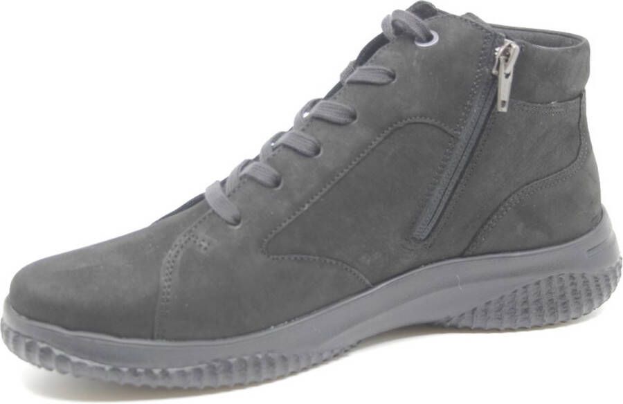 Hartjes Dames Veterschoenen Ethno Boot Natural Schwarz Zwart