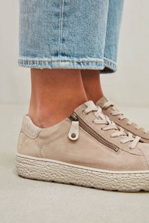 Hartjes Dames Veterschoenen Phil Shoe Birke-gold Beige