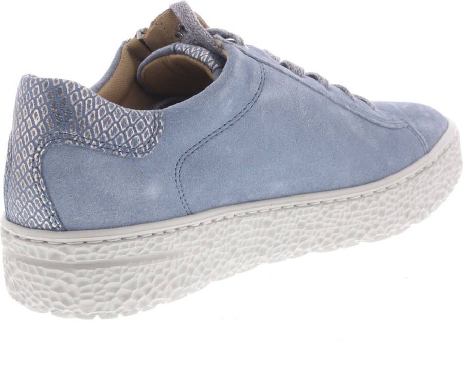 Hartjes Dames Veterschoenen Phil Shoe Heaven Aqua Lichtblauw