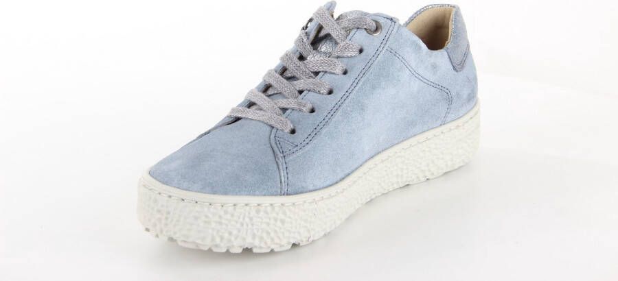 Hartjes Dames Veterschoenen Phil Shoe Heaven Aqua Lichtblauw