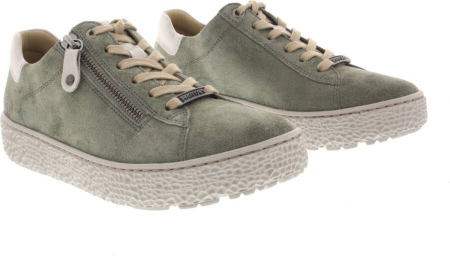 Hartjes Dames Veterschoenen Phil Shoe Taupe Khaki