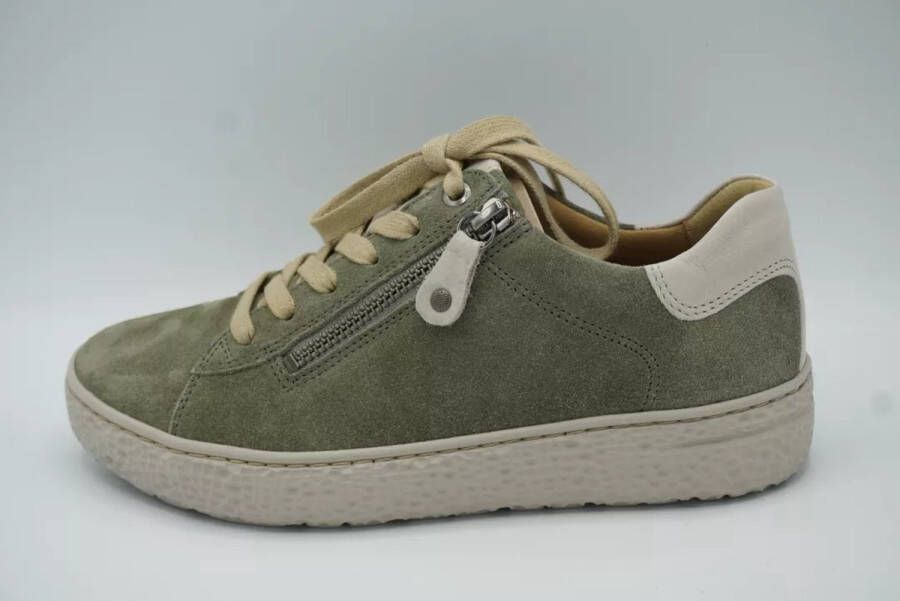 Hartjes Dames Veterschoenen Phil Shoe Taupe Khaki
