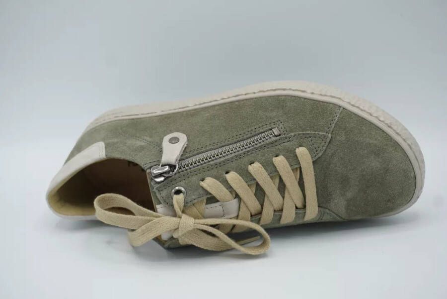 Hartjes Dames Veterschoenen Phil Shoe Taupe Khaki
