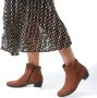 HARTJES Enkellaarsjes Dames 172.0197 Maat: 41 5 Materiaal: Nubuck Kleur: Cognac - Thumbnail 9