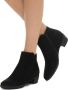 HARTJES Enkellaarsjes Dames 172.0197 Maat: 41 Materiaal: Nubuck Kleur: Zwart - Thumbnail 5
