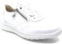 Hartjes Sneakers Dames Lage sneakers Damesschoenen Suède 1621602 Wit - Thumbnail 9