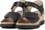 HARTJES Sandalen Dames 132.1706 Maat: 42 Materiaal: Leer Kleur: Zwart - Thumbnail 2