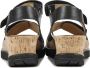 HARTJES Sandalen Dames 132.1706 Maat: 42 Materiaal: Leer Kleur: Zwart - Thumbnail 3
