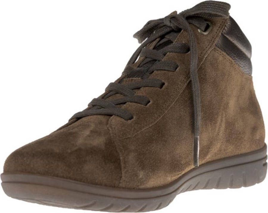 Hartjes Sneakers Dames Lage sneakers Damesschoenen Suède 1720835 Cognac - Foto 3