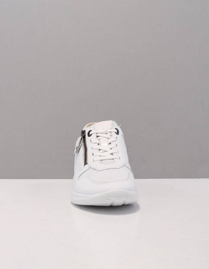 HARTJES Lage Sneakers Dames 162.1124 Maat: 41 Materiaal: Leer Kleur: Wit - Foto 2