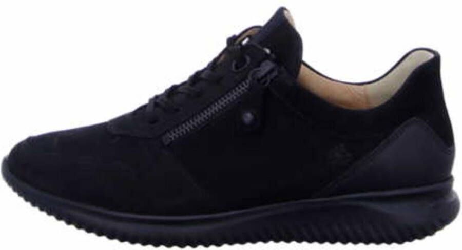 Hartjes Sneakers Dames Lage sneakers Damesschoenen Nubuck 111262 Zwart - Foto 9