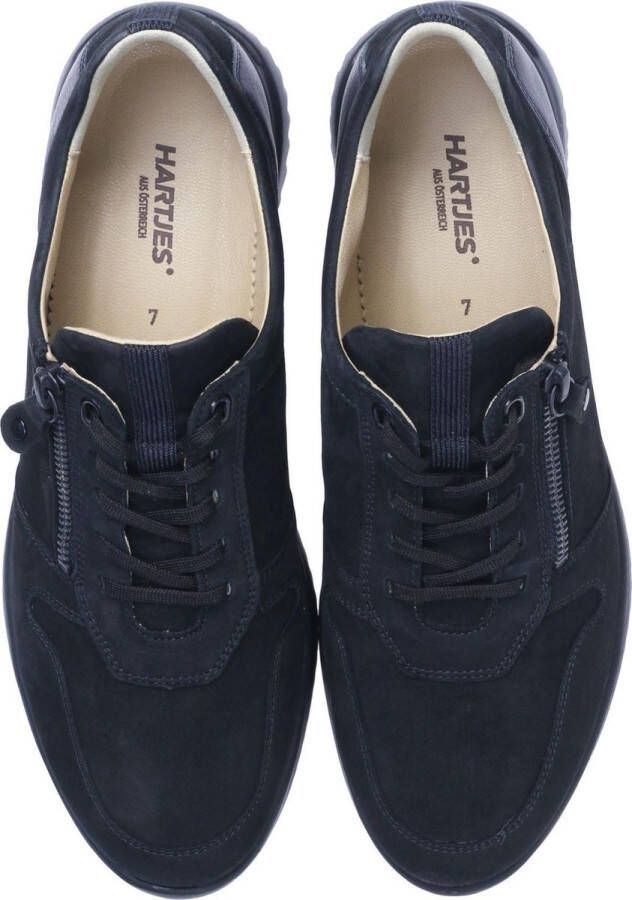 Hartjes Sneakers Dames Lage sneakers Damesschoenen Nubuck 111262 Zwart