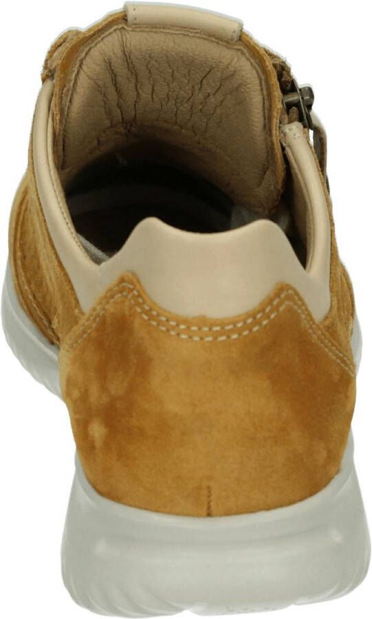 Hartjes Sneakers Dames Lage sneakers Damesschoenen Suède 112062 Okergeel