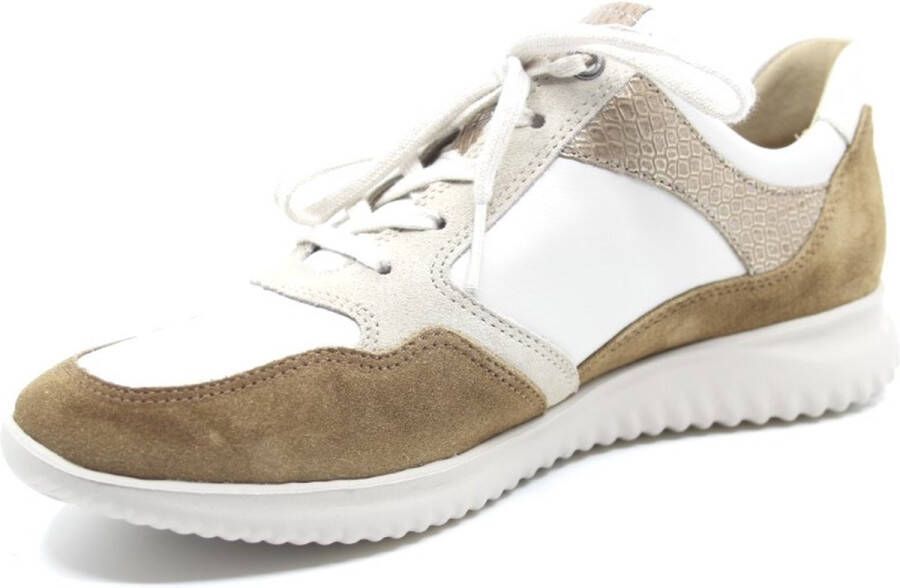 Hartjes Sneakers Dames Lage sneakers Damesschoenen Suède 162.1131 Taupe