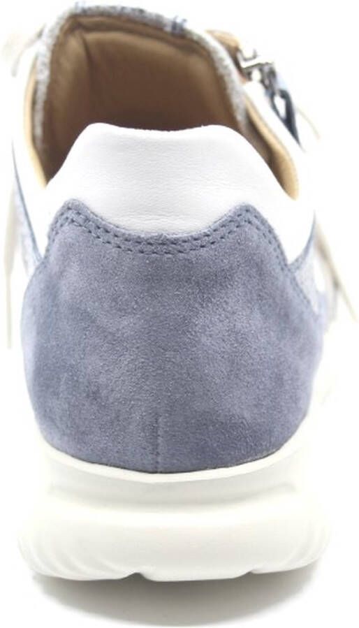 Hartjes Sneakers Dames Lage sneakers Damesschoenen Suède 162.1131 Blauw - Foto 5