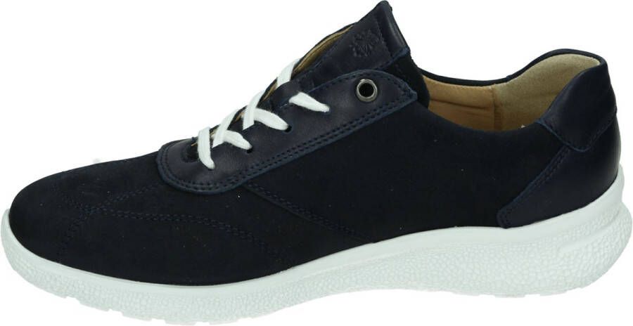Hartjes Vrouwen Nubuck Lage sneakers Damesschoenen 160362 Blauw