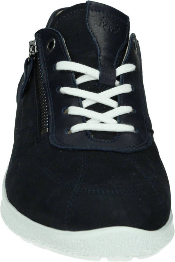 Hartjes Vrouwen Nubuck Lage sneakers Damesschoenen 160362 Blauw