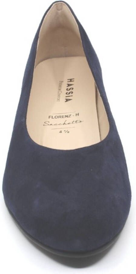 Hassi-A Hassia 1-304942-3200 Dames Suede Pump Blauw