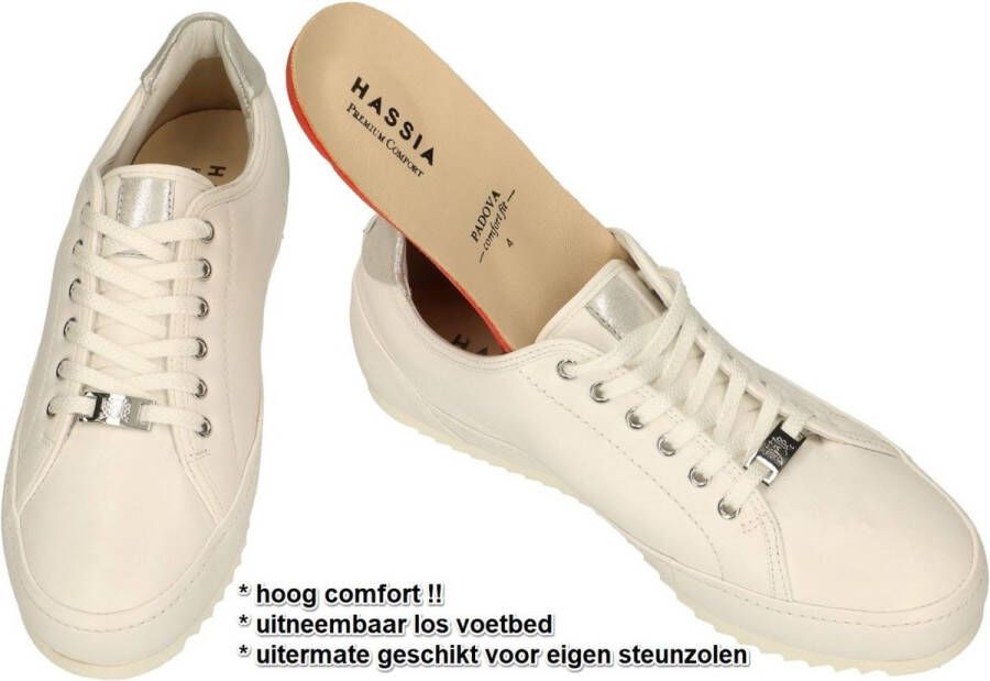 Hassi-A Hassia 301040 Volwassenen Lage sneakers Wit beige