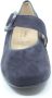 HASSIA Hakken Dames 302458 Maat: 41 5 Materiaal: Suède Kleur: Blauw - Thumbnail 9