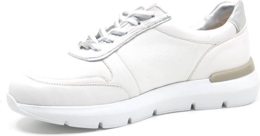 Hassi-A Hassia-5-301357-0676 witte sneaker wijdte H
