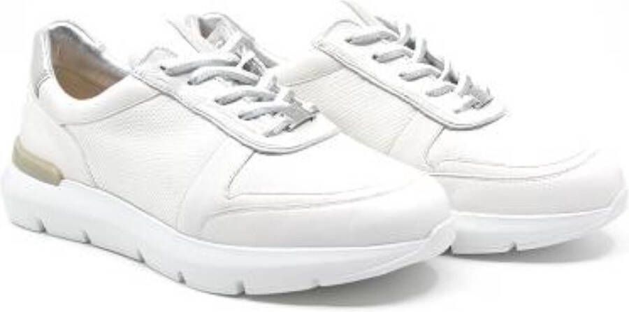 Hassi-A Hassia-5-301357-0676 witte sneaker wijdte H