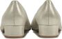 Hassi-A Hassia Dames Pumps Damesschoenen Leer Glitter Geen hoogte cm 302621 Zilver + - Thumbnail 10