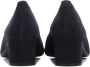 Hassi-A Hassia Dames Pumps Damesschoenen Suède Geen hoogte 2 cm 304902 Blauw - Thumbnail 10