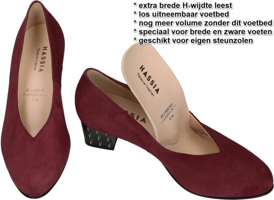 Hassi-A Hassia -Dames purper pumps & hakschoenen