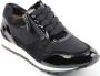 Hassi-A Hassia Barcelona Lage sneakers Dames Zwart - Thumbnail 12