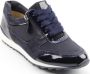 Hassi-A Hassia Barcelona Lage sneakers Dames Blauw - Thumbnail 8