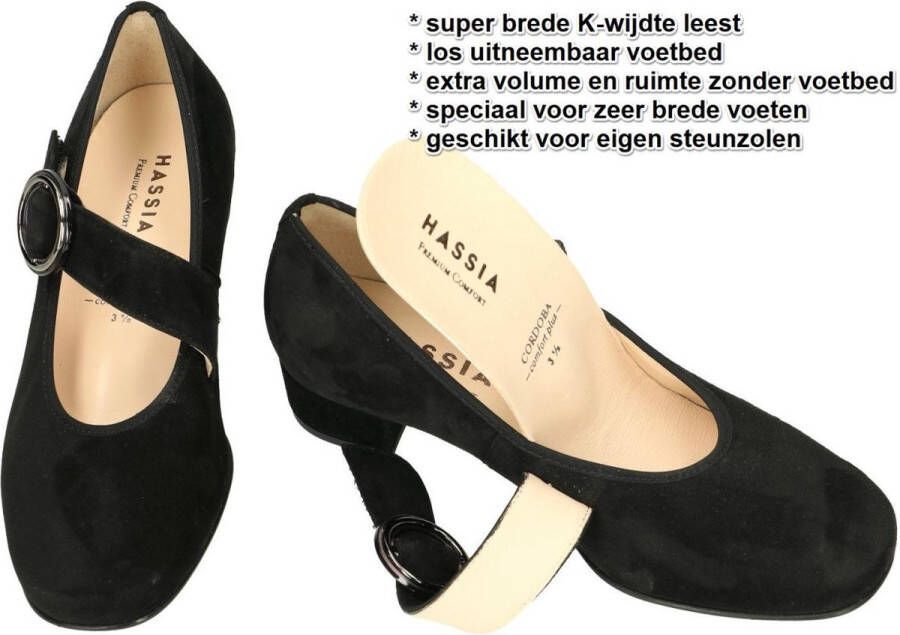 Hassi-A Hassia -Dames zwart pumps & hakschoenen - Foto 2