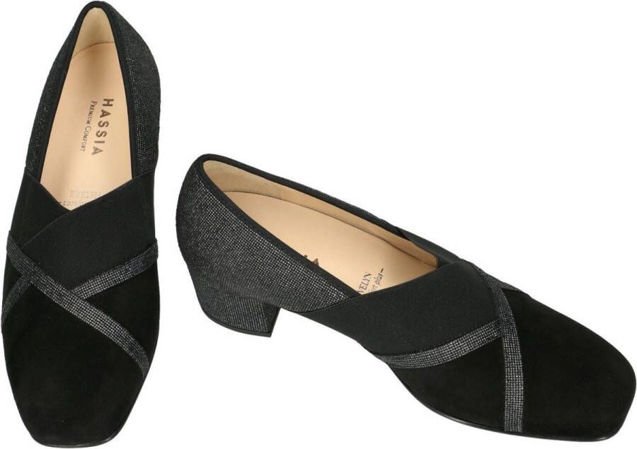 Hassi-A Hassia -Dames zwart pumps & hakschoenen