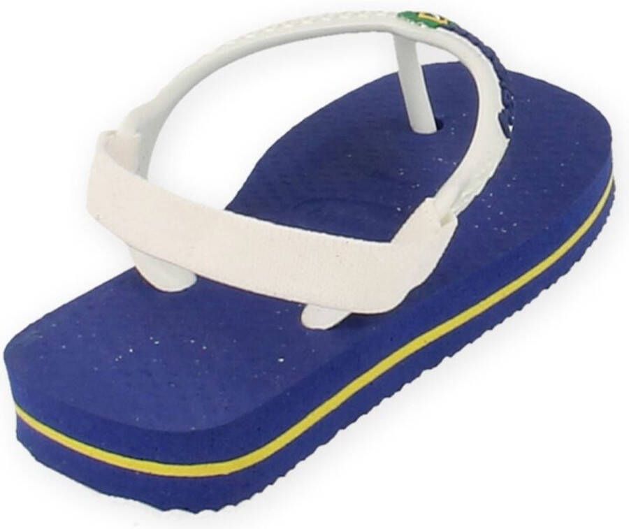 Havaianas Baby Brasil Logo II Slippers Marine Blue - Foto 10