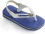 Havaianas Baby Brasil Logo Unisex Slippers Marine Blue - Thumbnail 3