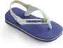 Havaianas Baby Brasil Logo Unisex Slippers Marine Blue - Thumbnail 15