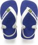 Havaianas Baby Brasil Logo Unisex Slippers Marine Blue - Thumbnail 21